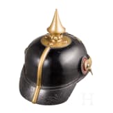 Helm f&uuml;r Mannschaften der berittenen Truppen, um 1890