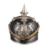 Helm f&uuml;r Offiziere im Dragoner-Regiment &bdquo;K&ouml;nigin Olga&ldquo; (1. W&uuml;rttembergisches) Nr. 25, um 1900