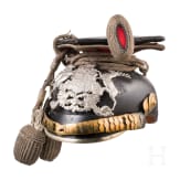 Tschapka f&uuml;r Offiziere im Ulanen-Regiment K&ouml;nig Karl (1. W&uuml;rttembergisches) Nr. 19, um 1900