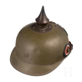 Stahlblech-Ersatzhelm, um 1914