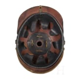 Helm M 1895 f&uuml;r Mannschaften der Linieninfanterie und Fotos