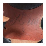 Helm M 1895 f&uuml;r Mannschaften der Linieninfanterie und Fotos