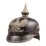 Helm M 1915 f&uuml;r Mannschaften der Linieninfanterie, datiert 1916