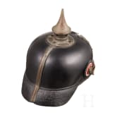 Helm M 1915 f&uuml;r Mannschaften der Linieninfanterie, datiert 1916