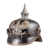 Helm M 1915 f&uuml;r Mannschaften des Train, datiert 1916