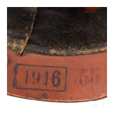 Helm M 1915 f&uuml;r Mannschaften des Train, datiert 1916