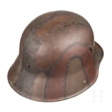 Stahlhelm M 1916/17 mit Mimikry-Tarnanstrich