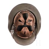 Stahlhelm M 18 mit Ohrenausschnitt