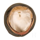 Two field-grey visor caps for officers, circa 1914