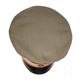 Two field-grey visor caps for officers, circa 1914