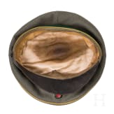Two field-grey caps for hussars, circa 1914