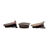 Three field caps for members of the 1st Leib-Hussars Regiment, from 1907 onwards