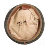 Four field caps for members of the cavalry, from 1907 onwards