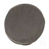 A field-grey visor cap for reserve officers of the Cuirassiers