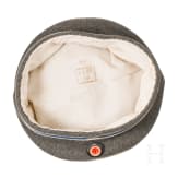 Two field-grey cavalry caps from the First World War