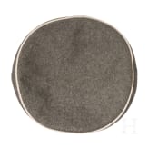 Two field-grey cavalry caps from the First World War