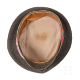 Two field-grey cavalry caps from the First World War