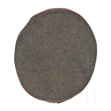 Two field grey field caps and a field grey cover