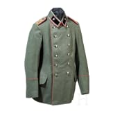 Field-gray short tunic, known as a &ldquo;Litewka,&rdquo; for a captain in the Royal Bavarian 3rd Engineer Battalion (Ingolstadt).