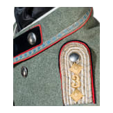 Field-gray short tunic, known as a &ldquo;Litewka,&rdquo; for a captain in the Royal Bavarian 3rd Engineer Battalion (Ingolstadt).