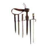 Four bayonets