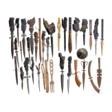 Sammlung patriotische Brief&ouml;ffner und Grabenkunst