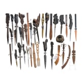 Sammlung patriotische Brief&ouml;ffner und Grabenkunst