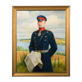 Portraitgem&auml;lde des Generalfeldmarschall Alfred Graf von Schlieffen