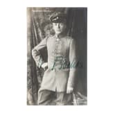 Oswald Boelcke - eigenh&auml;ndig signierte Sanke-Postkarte