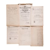 Nachl&auml;sse der kaiserlichen Marineoffiziere Christ und von Koch, um 1910 - 1919