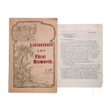 Nachl&auml;sse der kaiserlichen Marineoffiziere Christ und von Koch, um 1910 - 1919