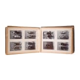 Fotoalbum u. Seidenstickbild des Marineinfanteristen Linsen, 3. Seebatl. Tsingtau, MG-Abt. des Ostasiat. Marine-Detachement Tsingtau/Peking, 1909-12