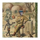 A reservist portrait of a member of the colonial force in German South West Africa