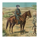 A reservist portrait of a member of the colonial force in German South West Africa