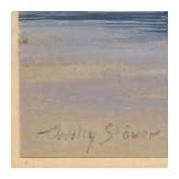 Willy St&ouml;wer (1864 - 1931) - Gouache mit Hafenansicht von Stralsund