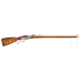 A central German wheellock rifle, so-called "M&uuml;llerb&uuml;chse", circa 1680