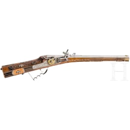 A southern German wheellock carbine, circa 1750
