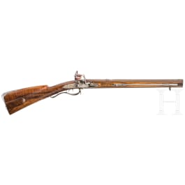 An over-and-under rifle from the armoury of the Prince of Waldeck, Hess in Zweibr&uuml;cken, circa 1730