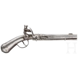 Ganzmetall-Steinschlosspistole, deutsch/fl&auml;misch, um 1680
