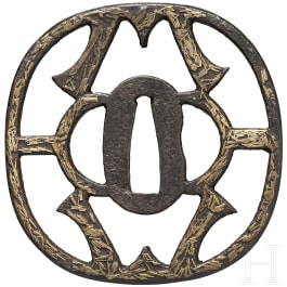 A tsuba, Japan, ca. 1650