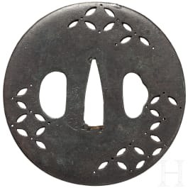A tsuba, Japan, ca. 1700