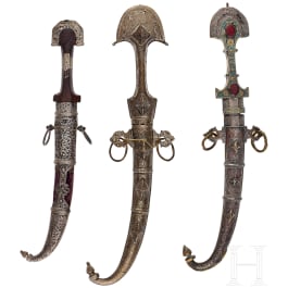 Three Moroccaan koummyas, 19th century