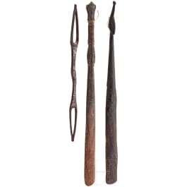 Three cooking tools, Papua New Guinea