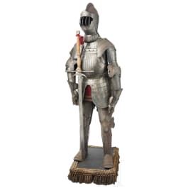 A German decorative armour in Maximilian style, circa 1910/20