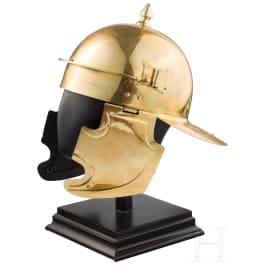 A legionary helmet type Weisenau, modern replica in the style of the 1st century AD