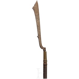 Stangenwaffe der Dayak, Borneo, Indonesien
