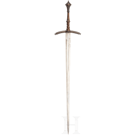 A hand-and-a-half sword, replica in the style of the 15th century