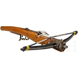 A Bavarian target crossbow, end of 19th century
