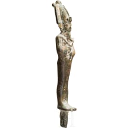 An Egyptian Osiris statuette, 2nd - 1st millenium B.C.