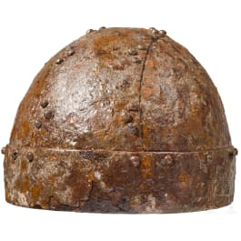 Eiserner Bandhelm, Mitteleuropa, spätes 5. - 6. Jhdt.